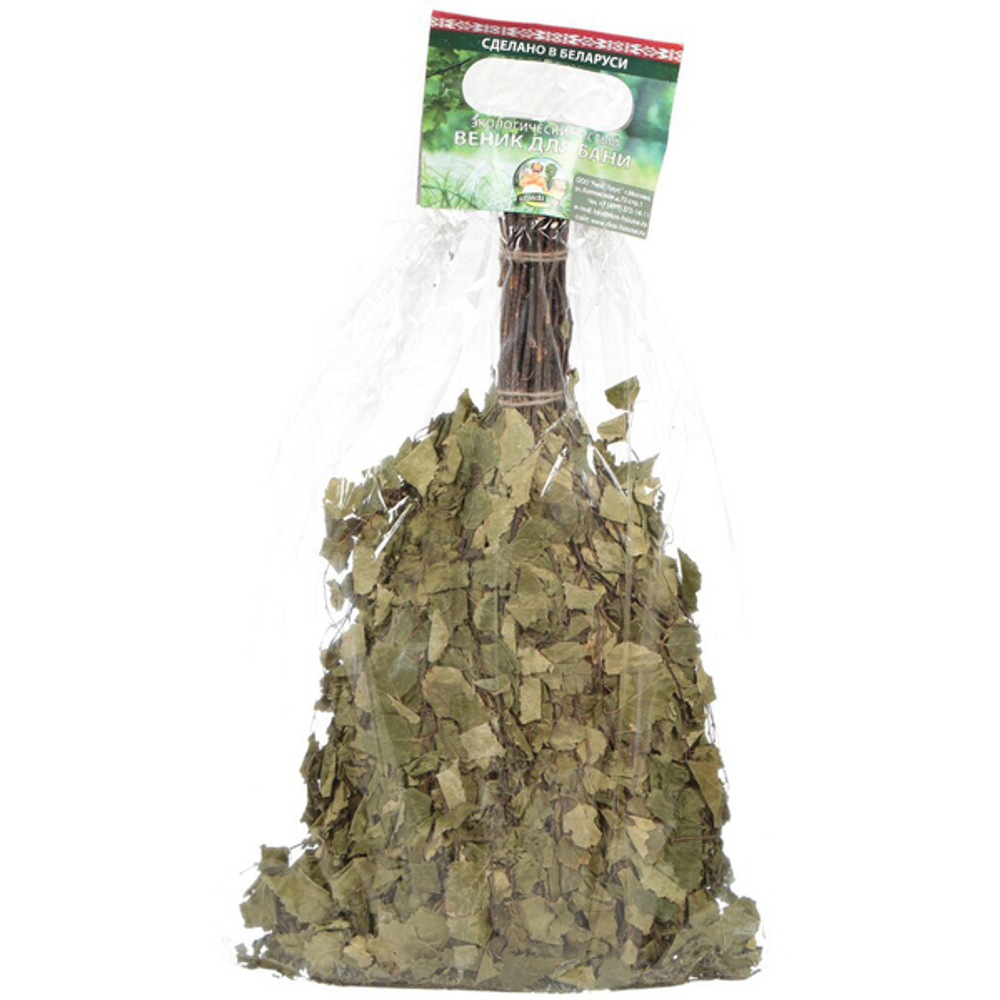 Веник березовый (в упак.) TM ”Бацькина баня”/35