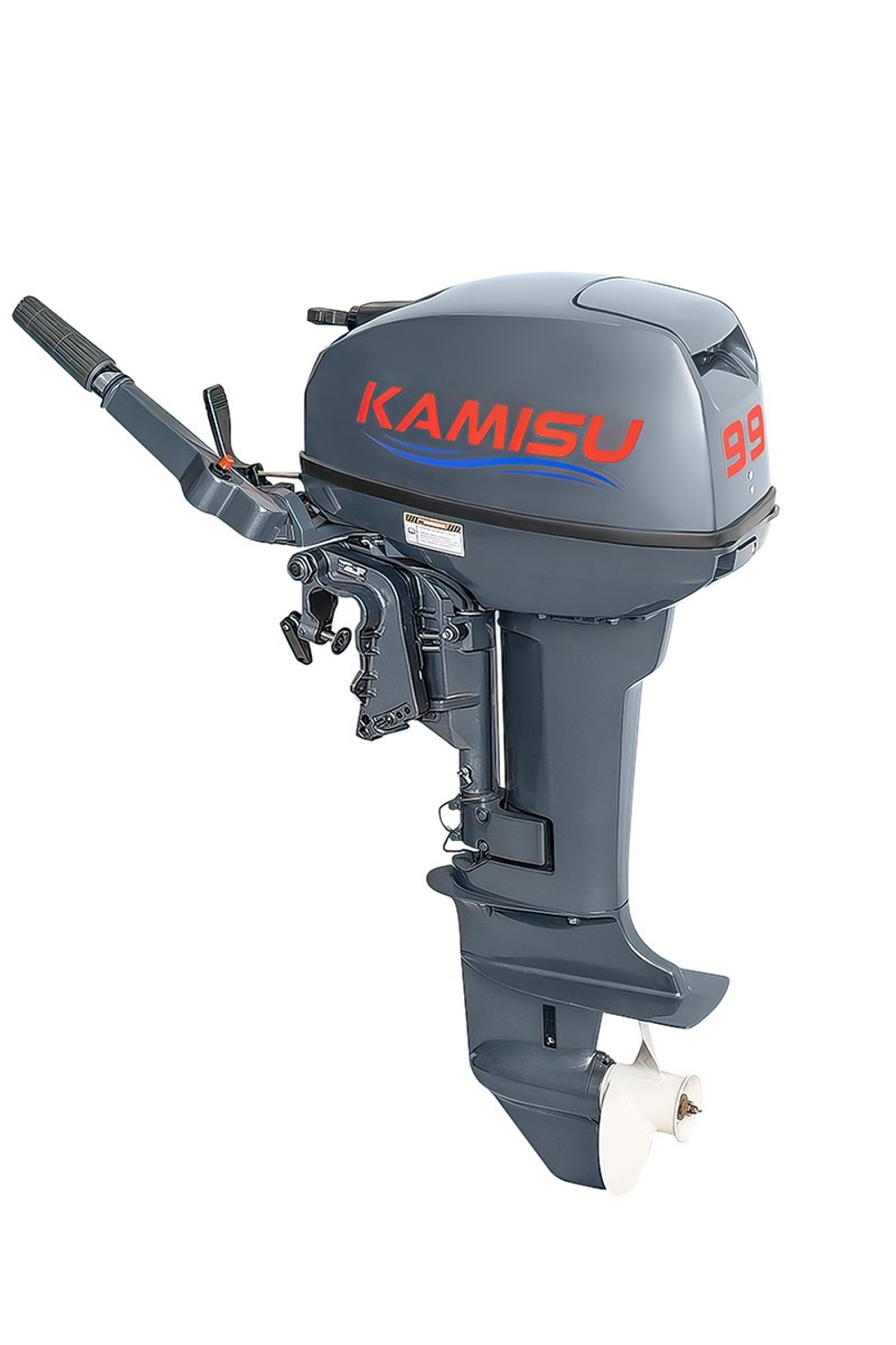 Броня-360 СК графит-черный + KAMISU T 9.9 BMS (комплект лодка + мотор)