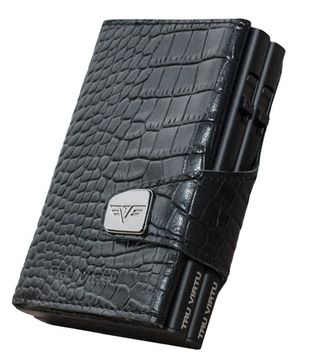 Кошелек двойной CLICK&SLIDE Croco Black