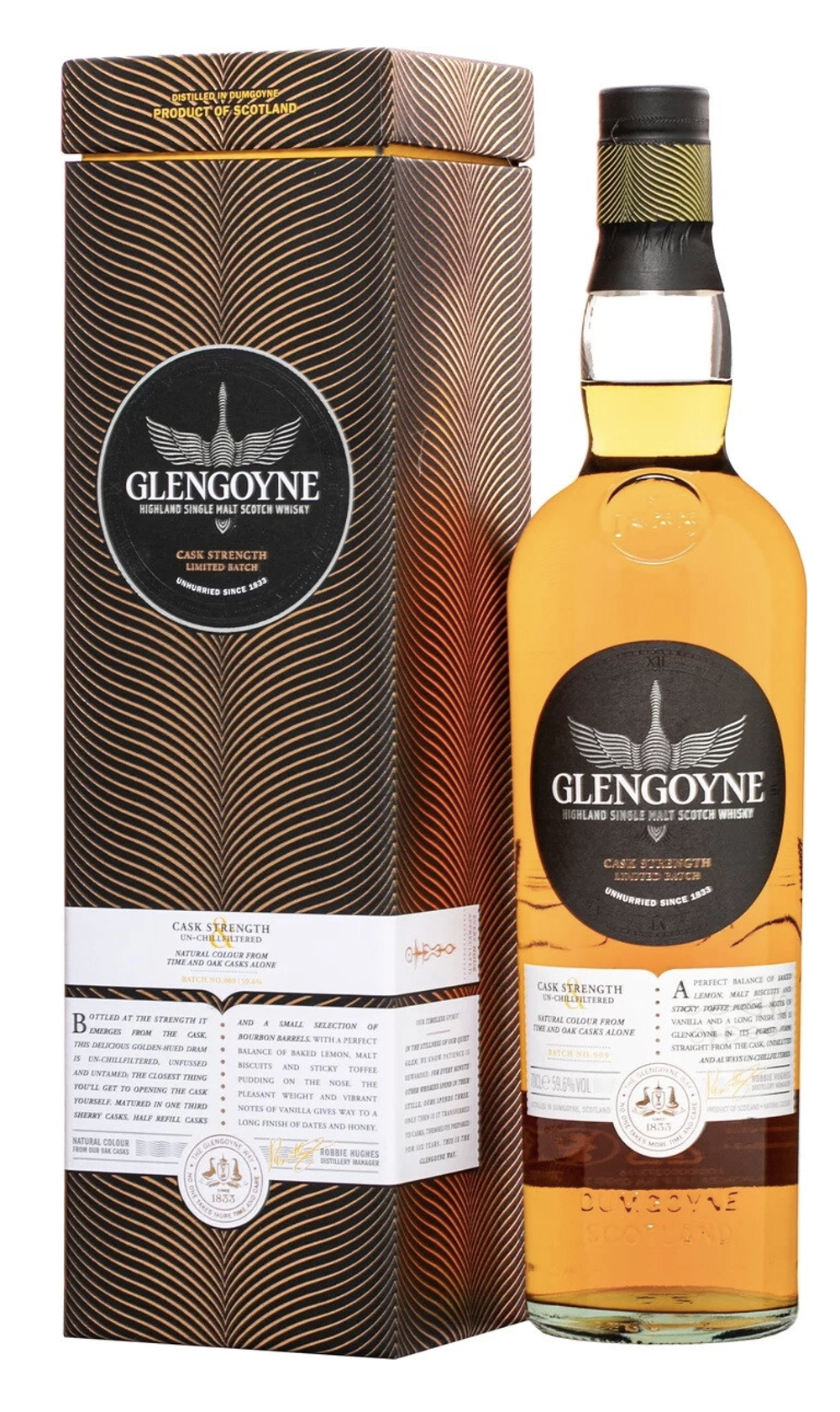Виски Glengoyne Cask Strength, 0.7 л.