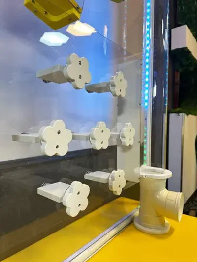 Интерактивная стена с пневмолабиринтом "Воздушное Приключение"