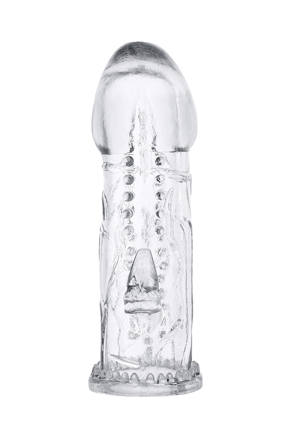 Насадка гелевая Toyfa прозрачная 13,5 см