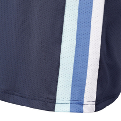 Мужское теннисное поло Quiet Please Ocean Receiever T-Shirt Men - Blue