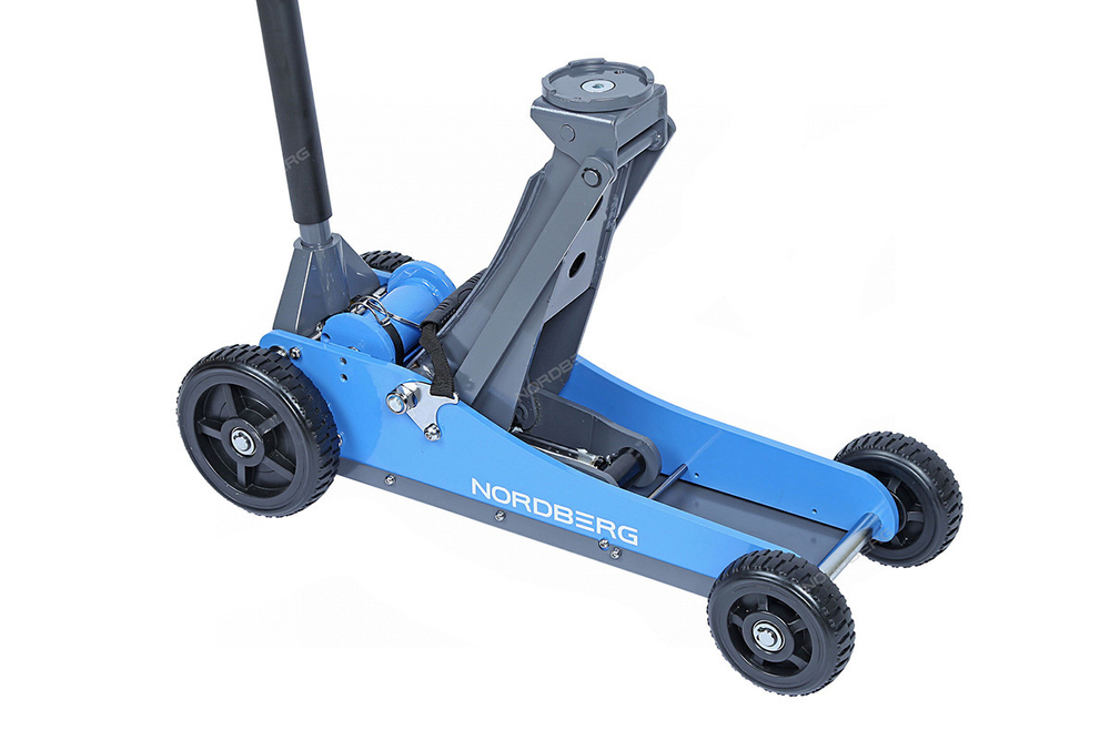 NORDBERG (N32031N) Домкрат подкатной с большими колесами, 3 т