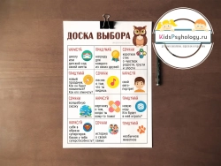 Доска выбора