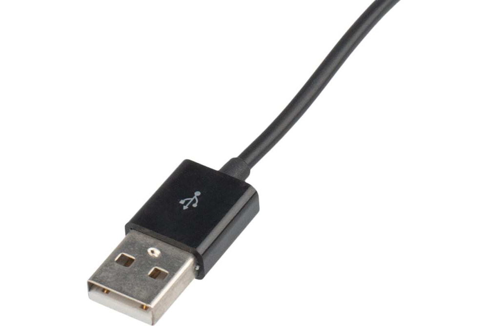 Разветвитель USB на 7 портов, черный REXANT 18-4107