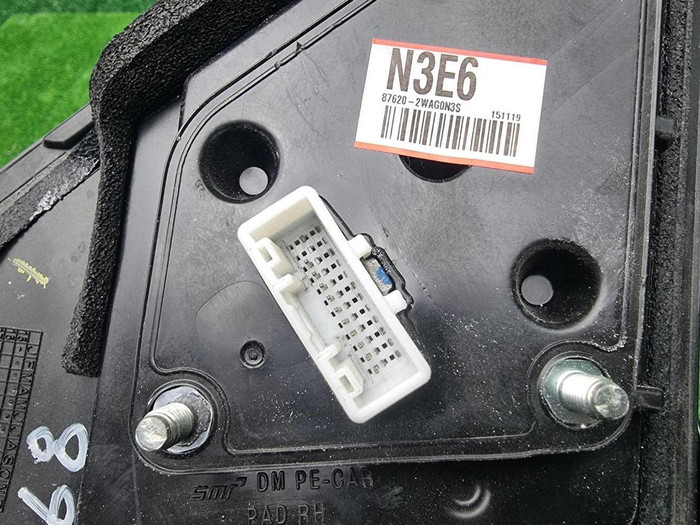 Зеркало правое Hyundai Santa Fe 3 DM 15-18 10 конт