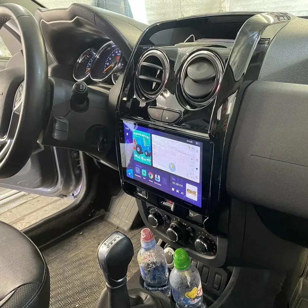 Магнитола для Renault Duster 1 2015-2020 (ШГУ овальное, рамка-накладка) - Teyes CC3 Android 10, ТОП процессор, 4/32 Гб, CarPlay, SIM-слот