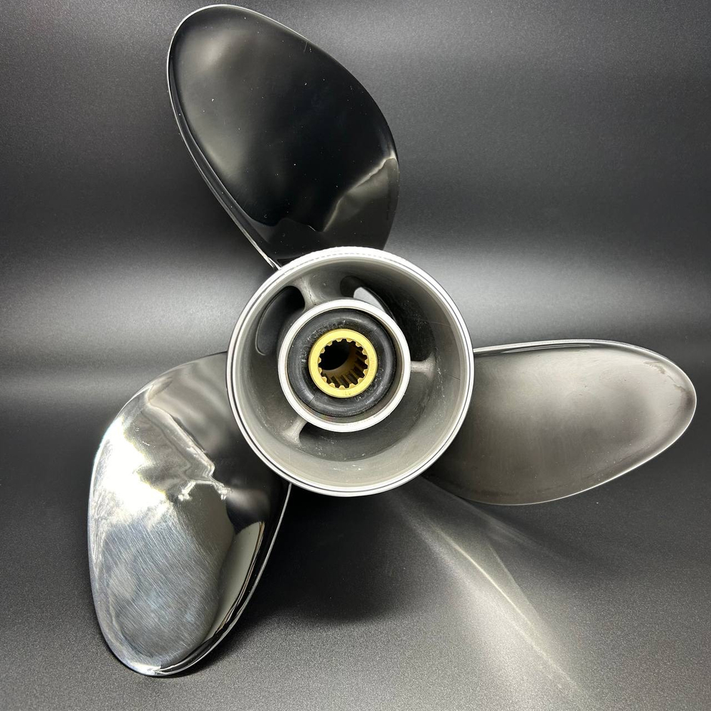Гребной винт Yamaha 60-140, F70-F130  Stella Plus (3x13 1/2x21) (Сталь) (Polastorm)