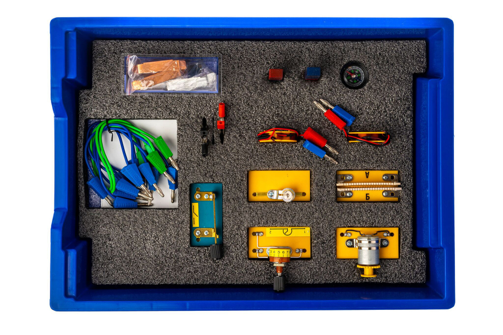 Набор лабораторный Электричество в лотке