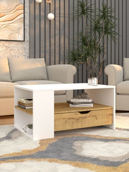 белый / дуб бунратти