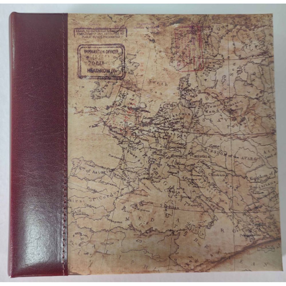 Фотоальбом Image Art IA-BBM46200 серия 138 путешествие с кармашками книжный переплёт 10х15 50 листов 200 фото