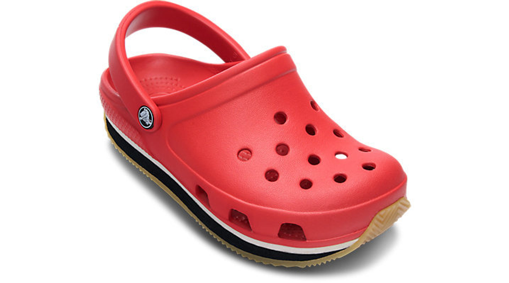 Kids red crocs store