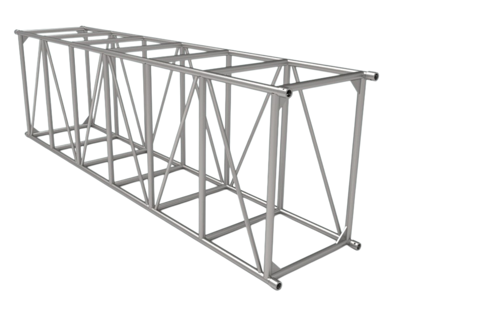 Ферма алюминиевая прямоугольная S120 800×1200 мм усиленная