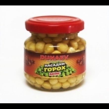 Насадка стеклобанка "Дунаев Горох" 100мл Клубника