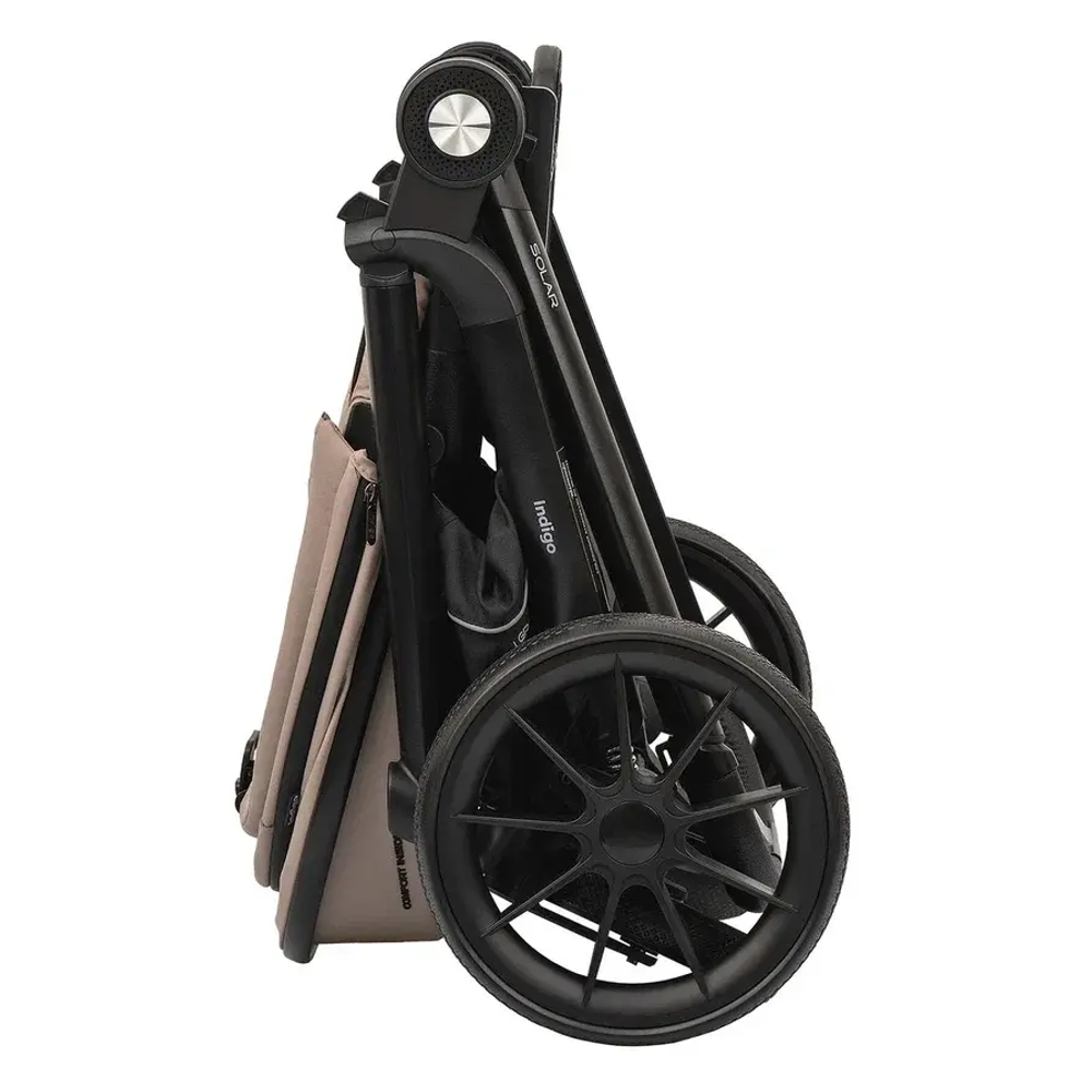 Коляска 2в1 Indigo SOLAR бежевый