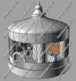 Детский надувной батут "Шатёр цирка" 5*5*4 м