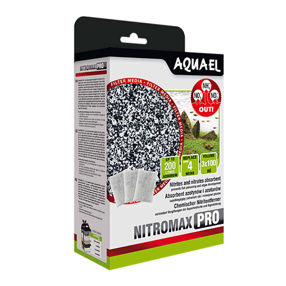 Aquael NitroMax Pro 1000 мл - наполнитель для фильтра (против нитратов)