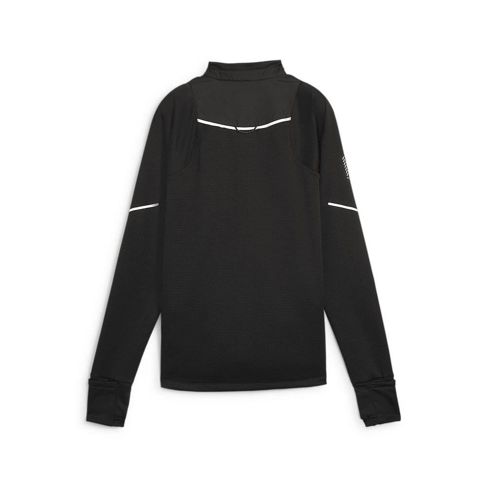 Женская олимпийка PUMA RUN GRID FLEECE/WOVEN JACKET