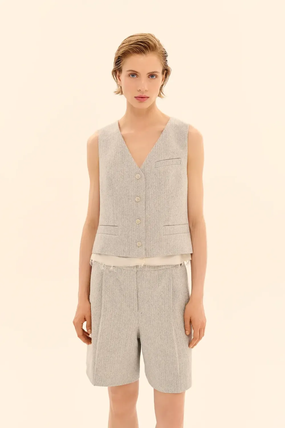 Бермуды ((Office Days)), серые