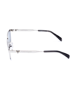 Солнцезащитные очки AM0456S-004 Alexander McQueen - серебряный(AM0456S)