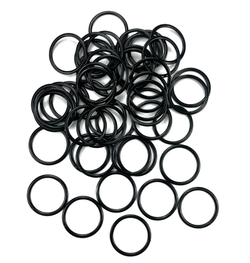 Кольцо металл черный 20 мм