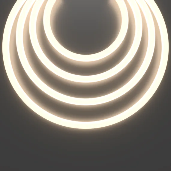 Гибкий неон круглый 360° D18 24В 14,4Вт/м 4000К IP65 5м Led Strip 201147