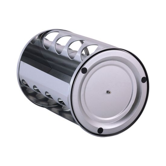 Набор ёмкостей для специй 16 шт. Kamille КМ 7040 на круглой подставке из нержавеющей стали