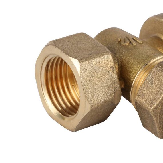 Кран 3-х ходовой под манометр STOUT В-В 1/2&quot; 35735