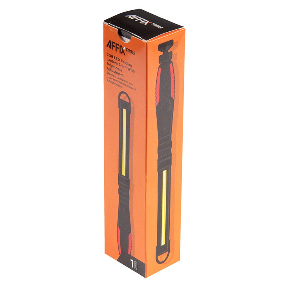 AFFIX (AF89000102) Фонарь светодиодный, шарнирный, магнит, 1+1 элемент, Li-Ion, 3,7 В
