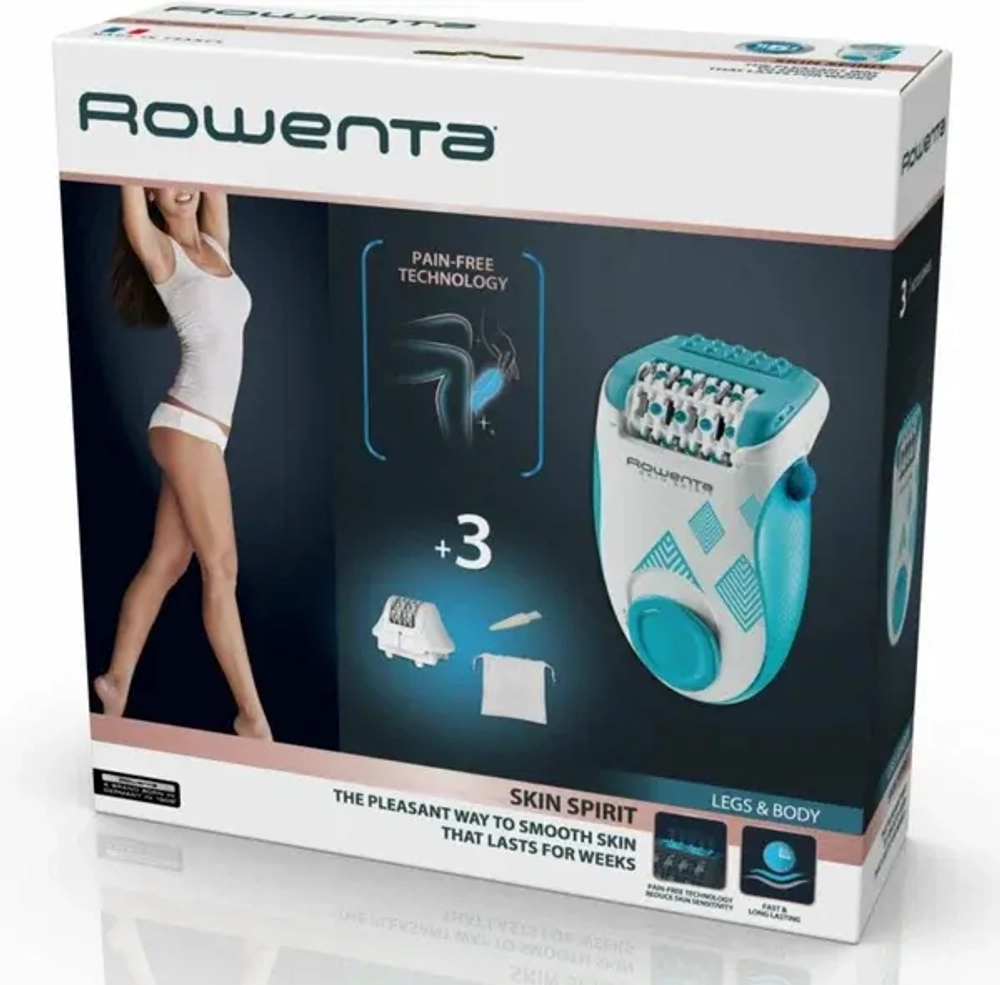 Эпилятор Rowenta Skin Spirit EP2910F1 (q)