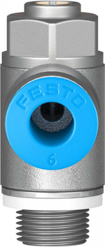 Дроссель с обратным клапаном Festo GRLZ-1/8-QS-6-D