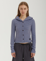 Женский Кардиган Stripe Hoodie