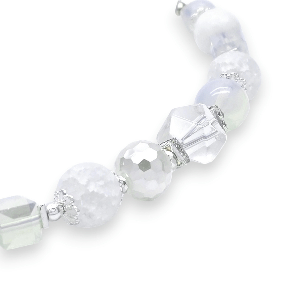 91002575 Колье Роман с камнем