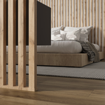 Интерьерная рейка МДФ Stella Бриона Light Пекан 16*40*2700 (уп.8шт.)