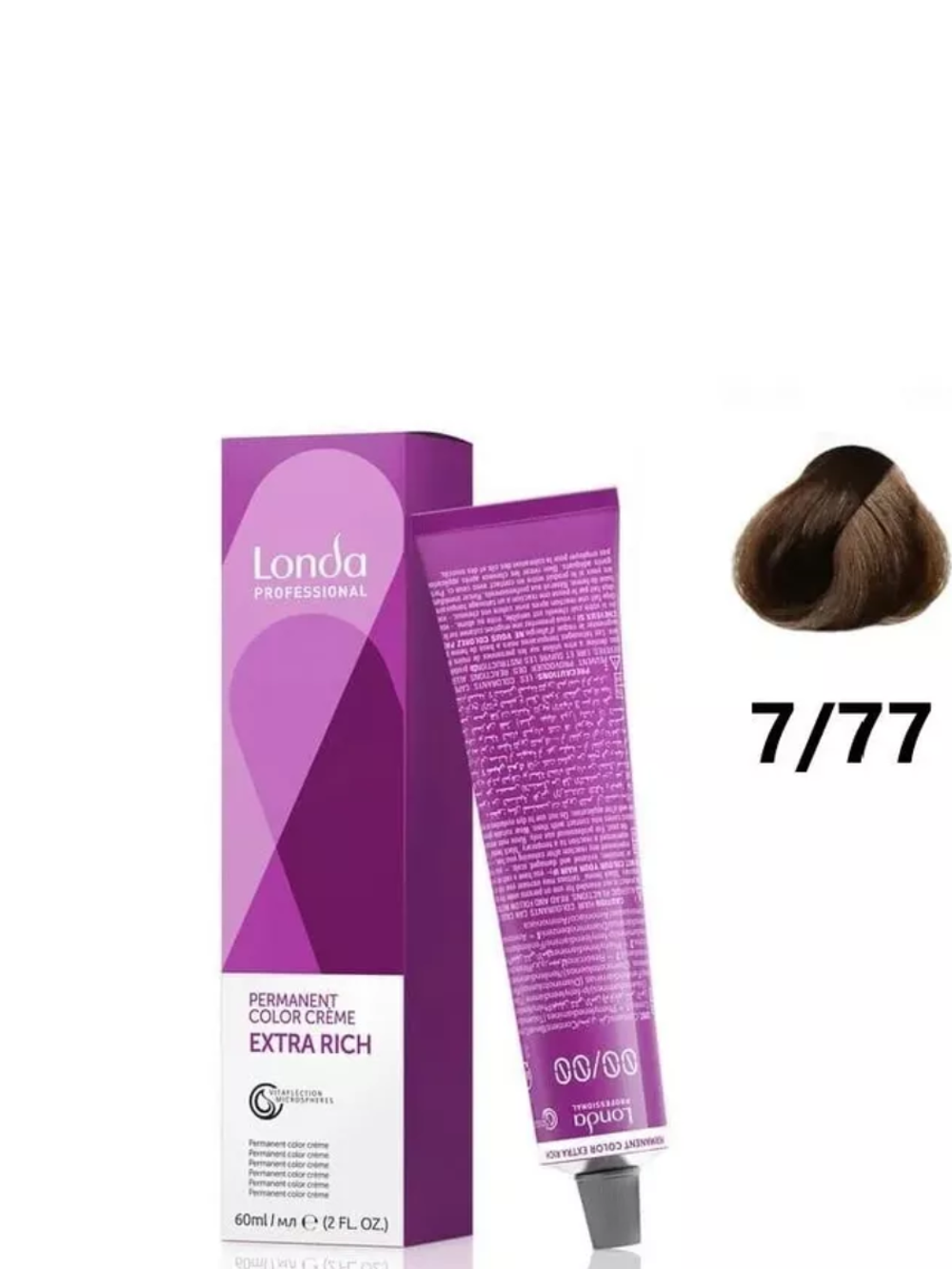 7/77Кр.кр. д/вол блонд интенсивно-коричневый