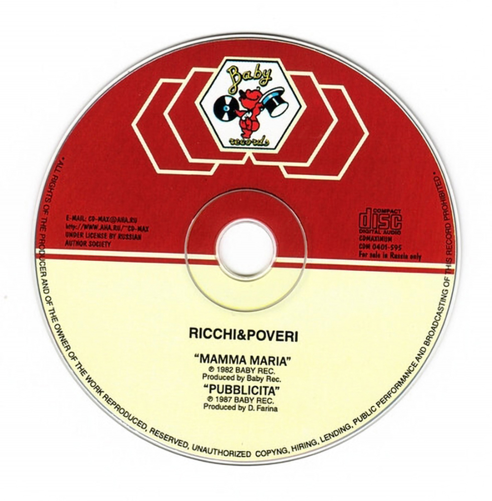 Комплект / Ricchi & Poveri (1980 - 1987)(3CD)
