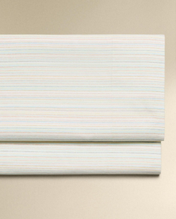 Zara Home - Полосатая простыня, экрю, 240x280 см