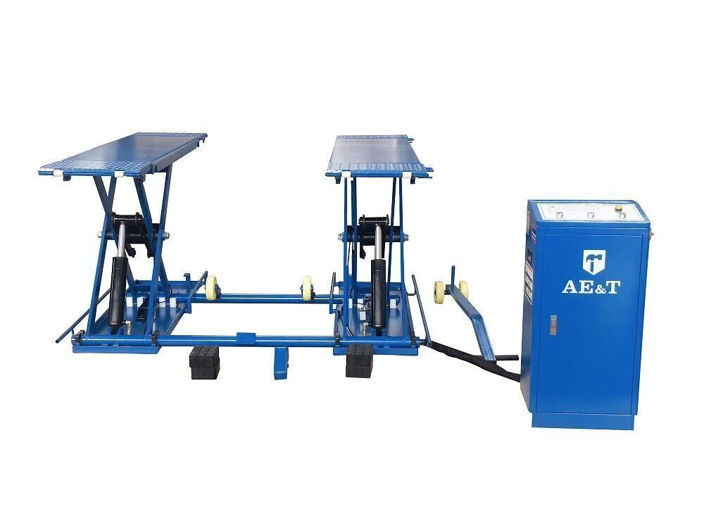 Мобильный ножничный подъемник F6010 AE&T (220 В)