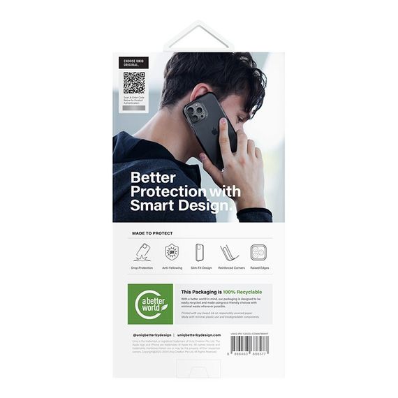 Чехол Uniq Combat AF MagSafe для iPhone 15 Pro Max White (IP6.7P(2023)-COMAFMWHT)