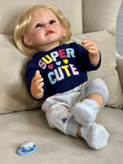 Кукла Реборн виниловая 55см в пакете (FA-020FV)