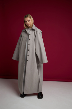 Тренч WARM GRAY