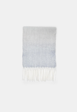 STRADIVARIUS Шарф с эффектом омбре, серый меланж