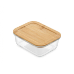 Контейнер стеклянный Fårö, прямоугольной формы, с крышкой, 640 мл