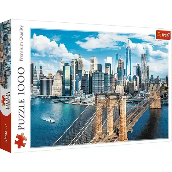 Puzzle - &quot;1000&quot; - Brooklyn Bridge, New York, USA