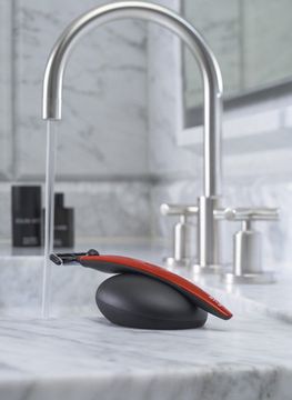 Набор Bolin Webb R1, бритва R1-S красная, подставка R1 черная