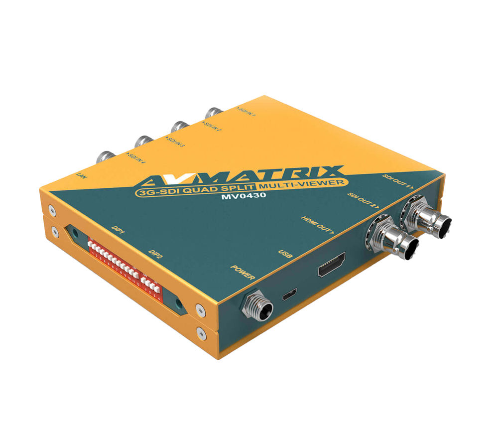 Мультивьюер AvMatrix MV0430, 3G-SDI, 4CH