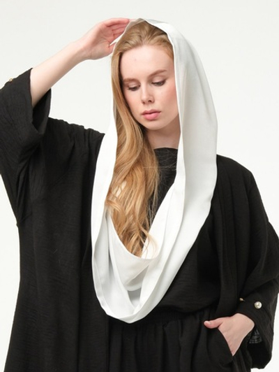 Башлык белый /креп