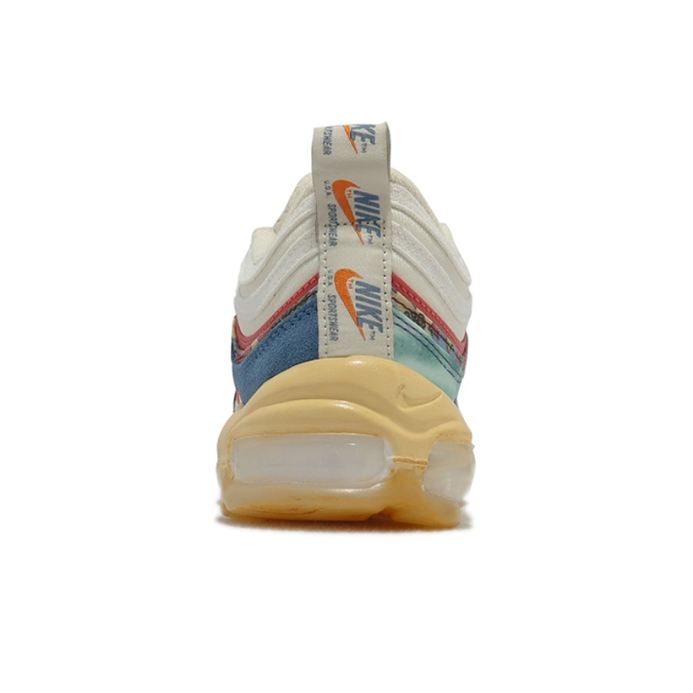 Мужские кроссовки Nike Air Max 97 'Coconut Milk Fossil Denim Red' DV1486‑162