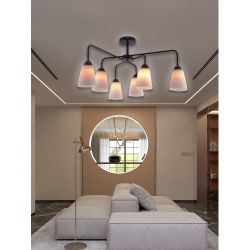 Люстра Rivoli Jodie 9190-306 6хЕ27 60 Вт модерн | Лайт